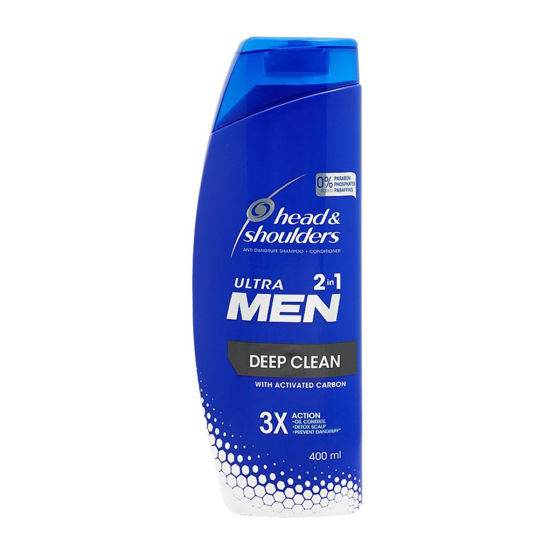 HEAD N SHOULDERS MEN 2IN1 DEEP CLEAN 400ML